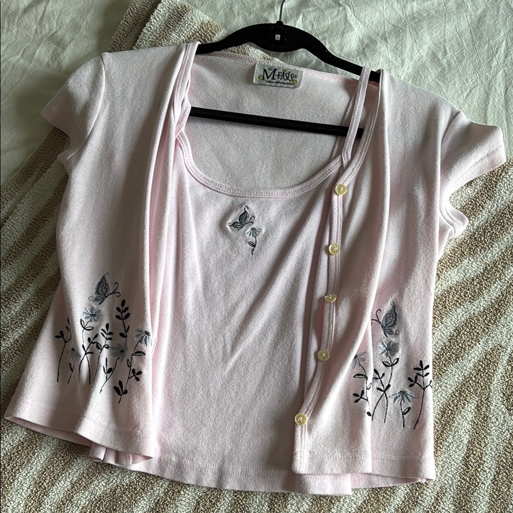 Pink Button Down Shirt with Soft Cotton Feel